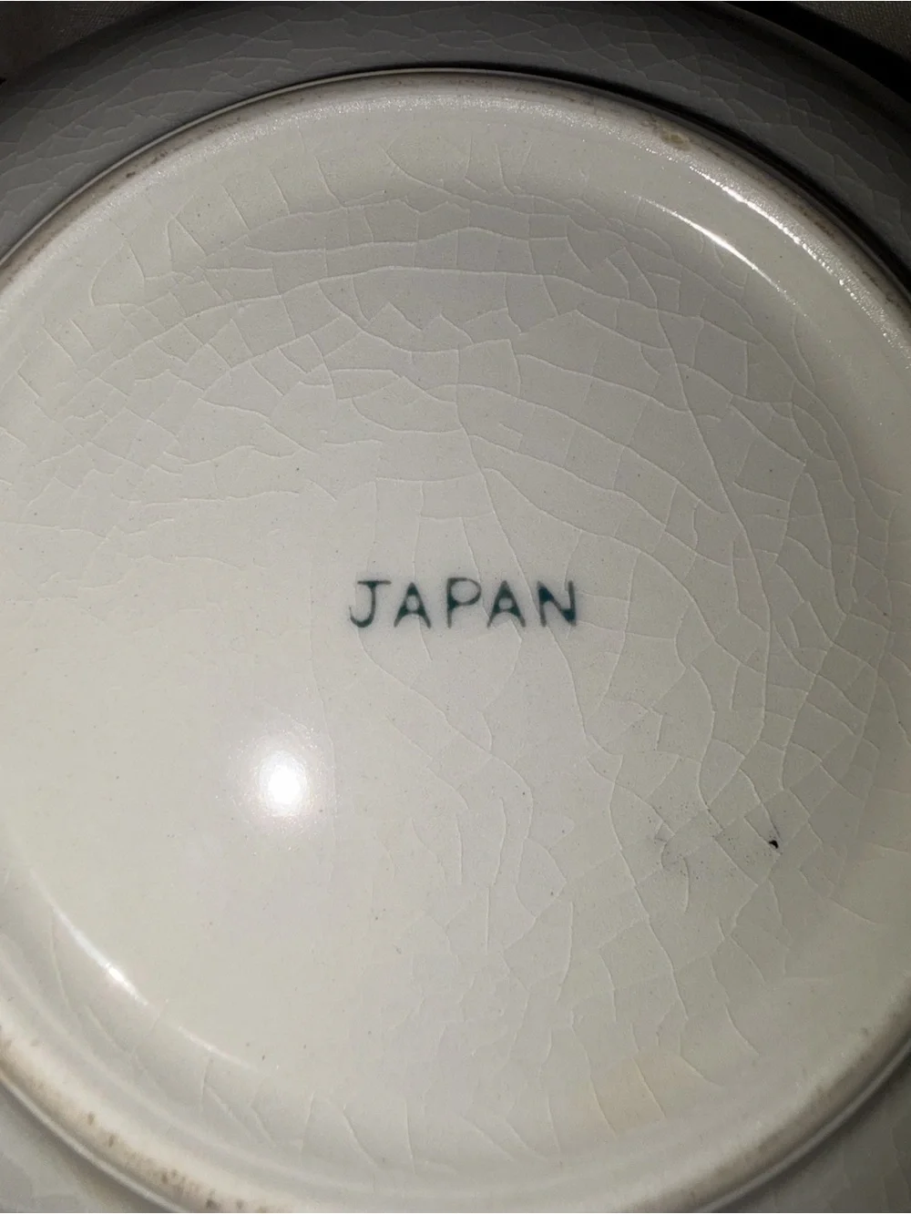 Vintage 1930's Colonial Village Hand Painted Japan Bowl
